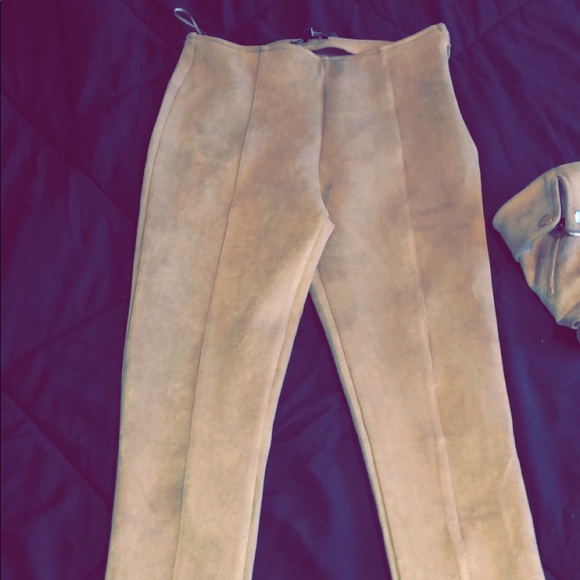 Fashionova Sienna biker suede top and pants - Picture 6 of 6